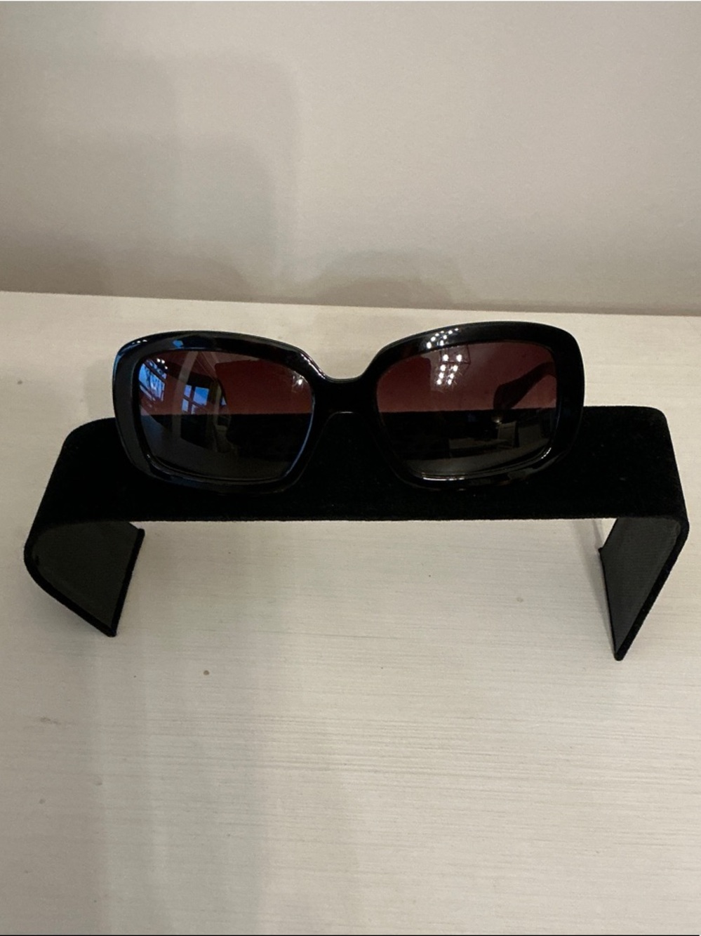 Authentic, Oliver Peoples Black & Brown Frames with Brown Gradient Lenses